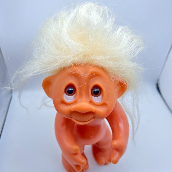 Troll Bride and Groom WEDDING COUPLE Troll Dolls 604 Thomas Dam Denmark 8-11” - Picture 15 of 16